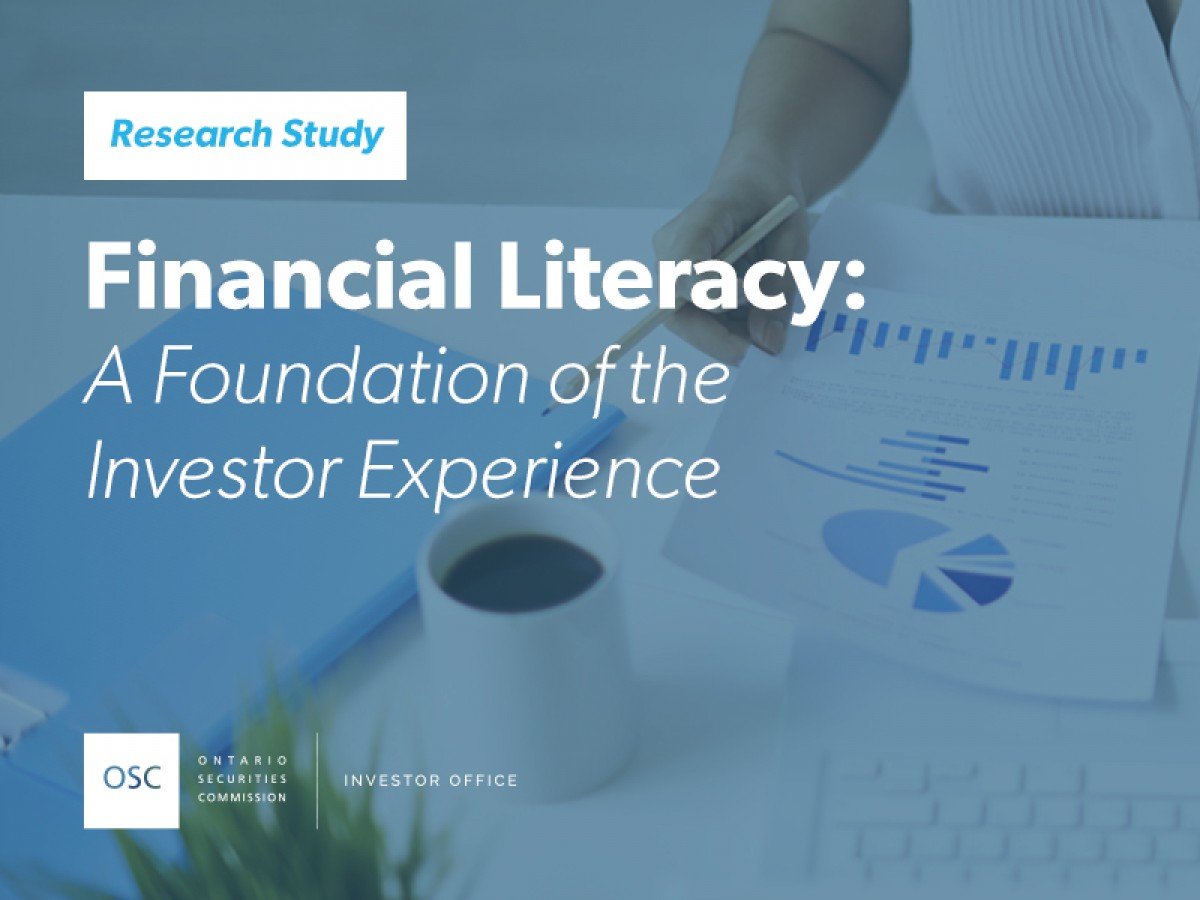 Financial literacy: a foundation of the investor experience research study cover page