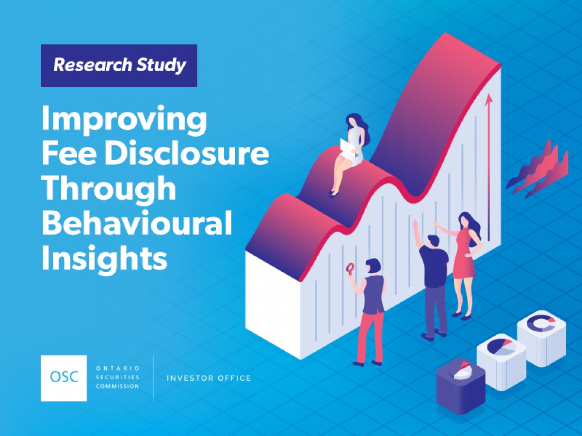 Improving Fee Disclosure through Behavioural Insights research study cover page